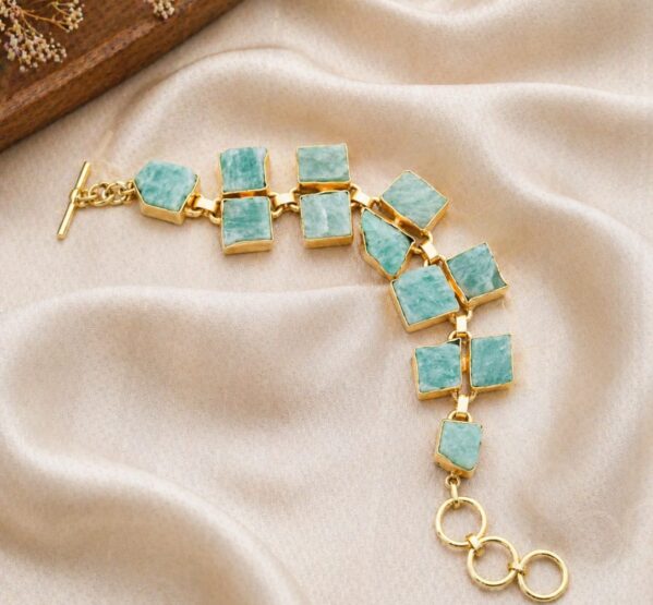 Amazonite Glow Bracelet