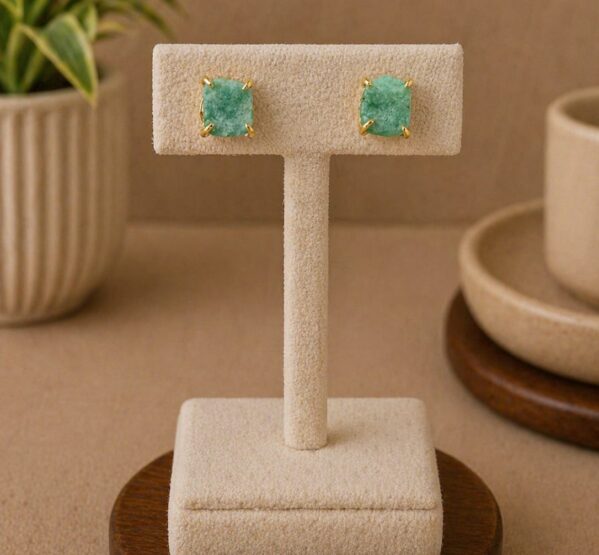 Amazonite Stud Earrings