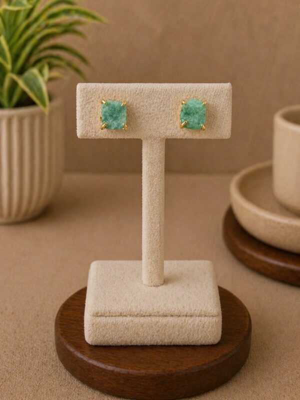 Amazonite Stud Earrings