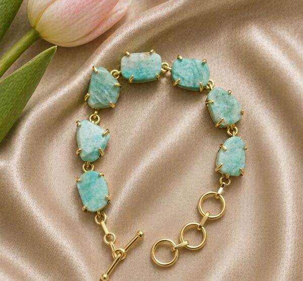 Aqua Amazonite Bracelet