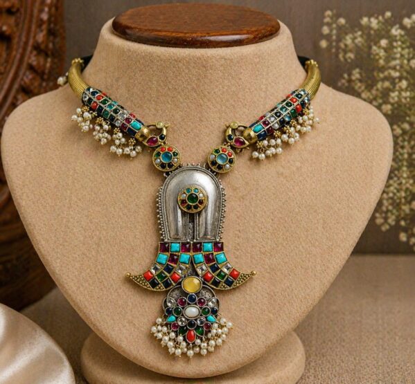 Bohemian Multicolor Statement Choker