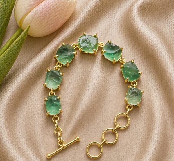 Mint Green Fluorite Bracelet