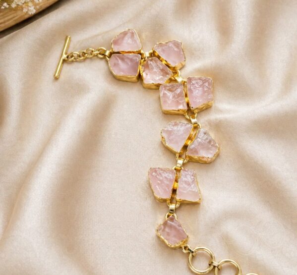Rose Quartz Elegance Bracelet