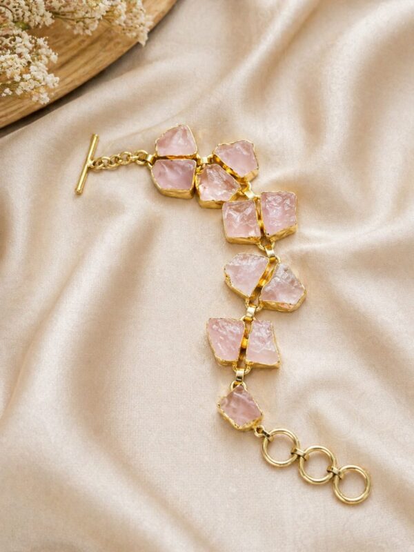 Rose Quartz Elegance Bracelet