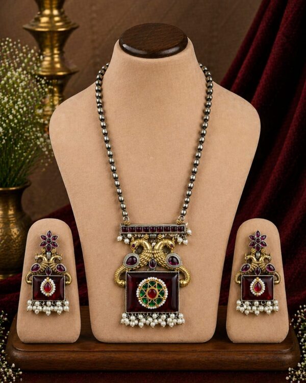 Royal German Silver Heritage Necklace Set