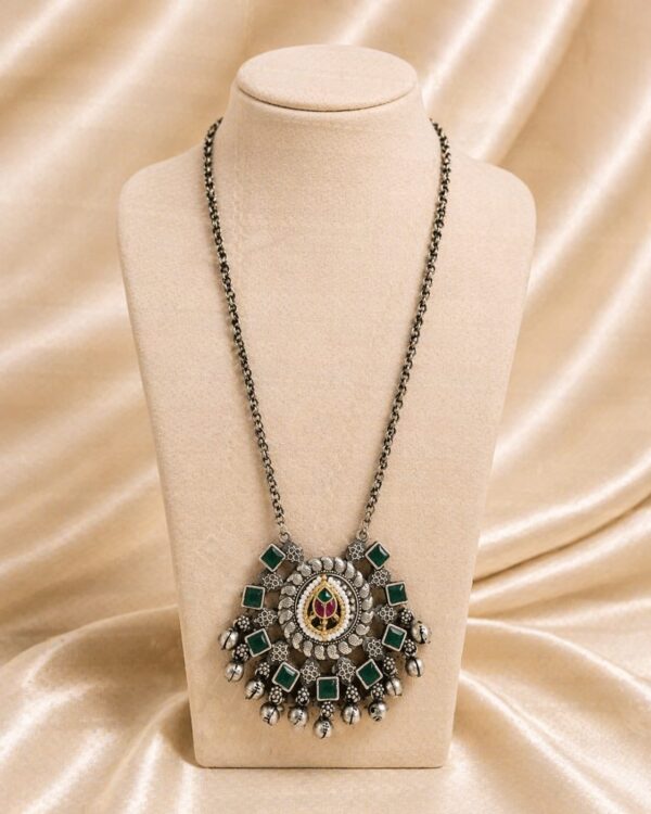 Royal German Silver Pendant Necklace