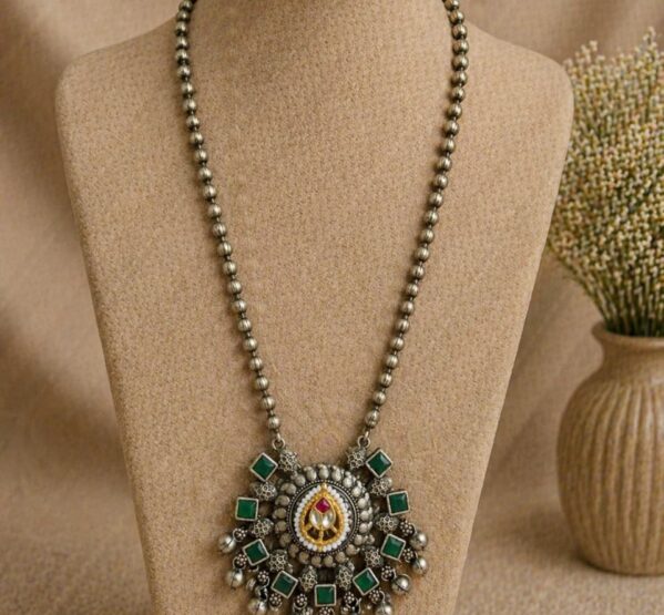Royal German Silver Pendant Necklace