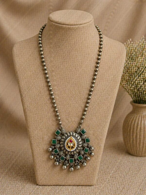 Royal German Silver Pendant Necklace