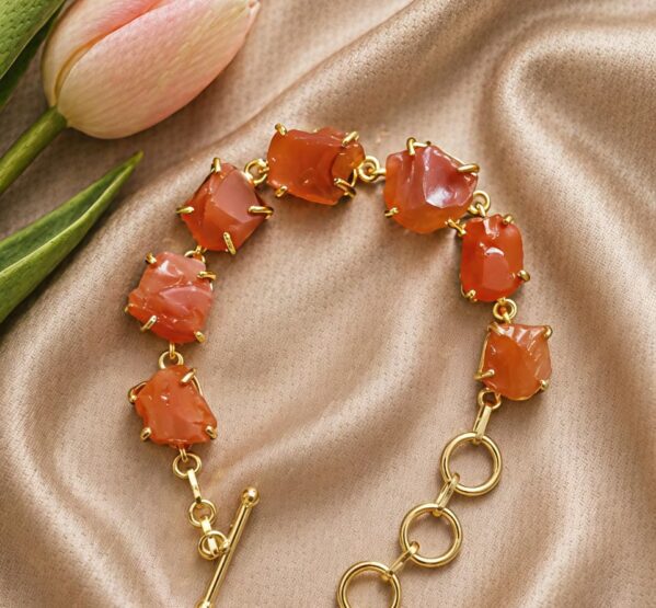 Sunset Carnelian Bracelet