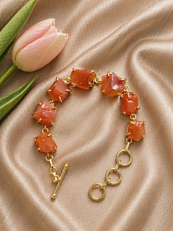 Sunset Carnelian Bracelet