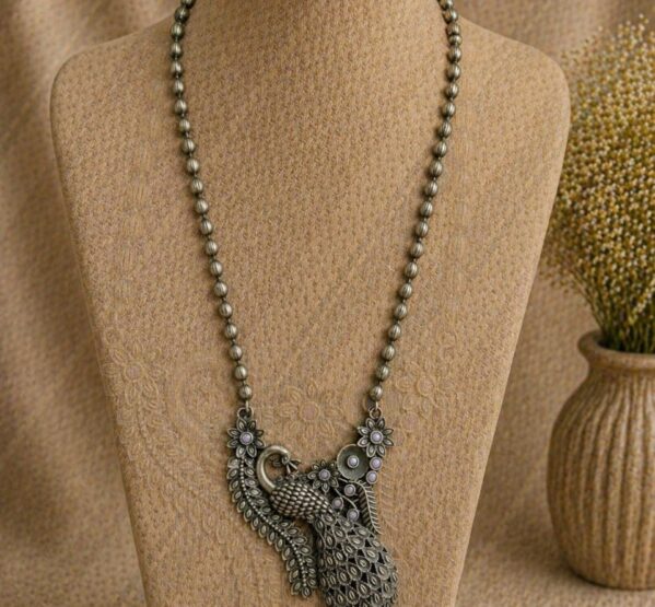 Temple Heritage Statement Long Necklace