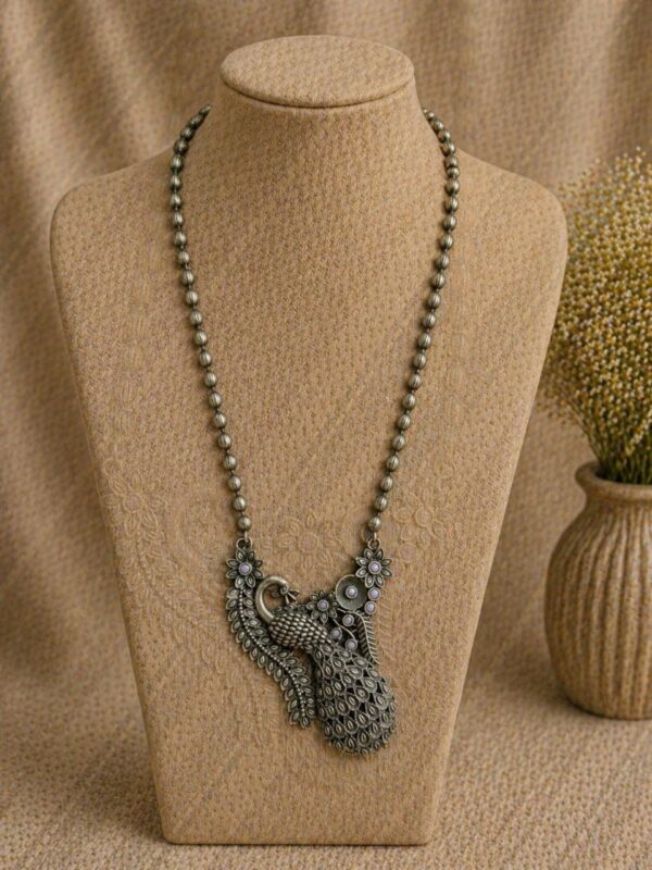 Temple Heritage Statement Long Necklace