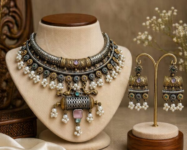 Vintage Tribal Choker Set