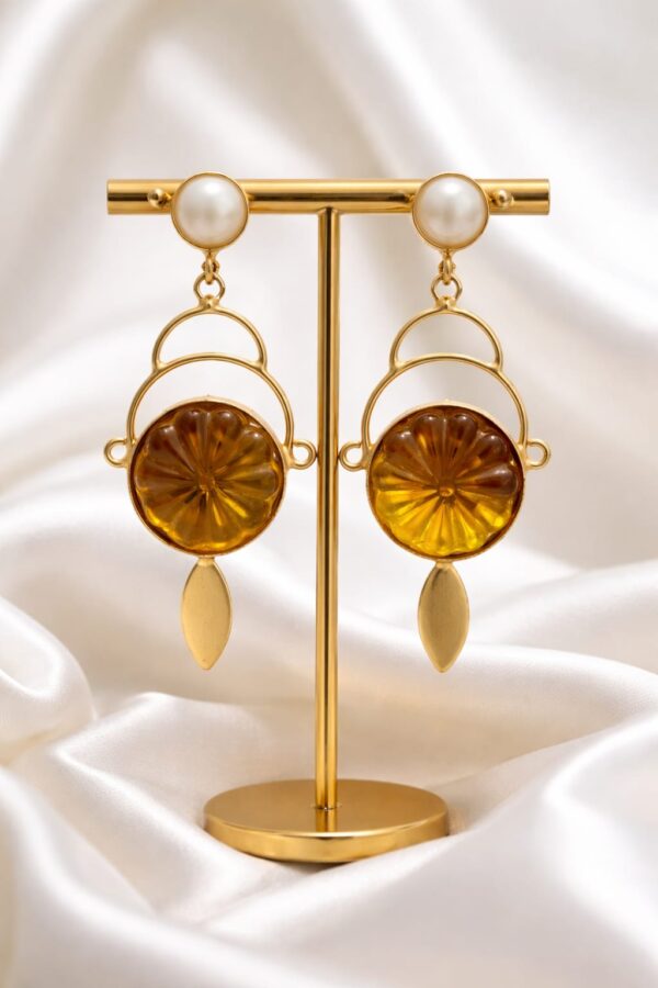 Statement Pearl Drop Earrings