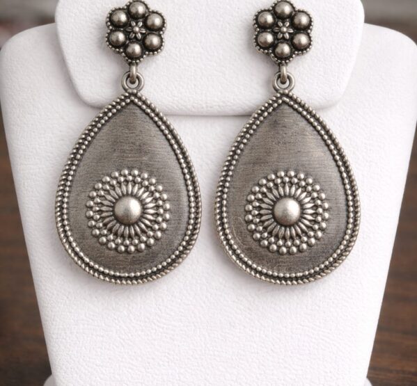 Classic Teardrop Floral Earrings