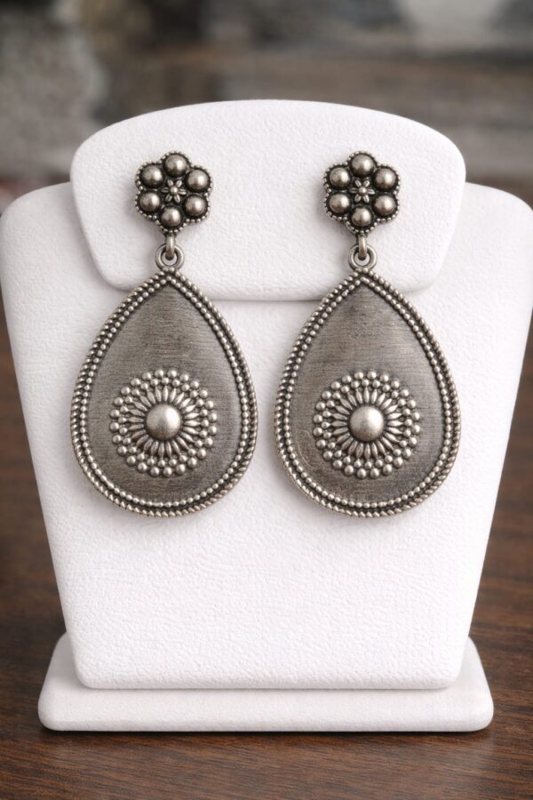Classic Teardrop Floral Earrings