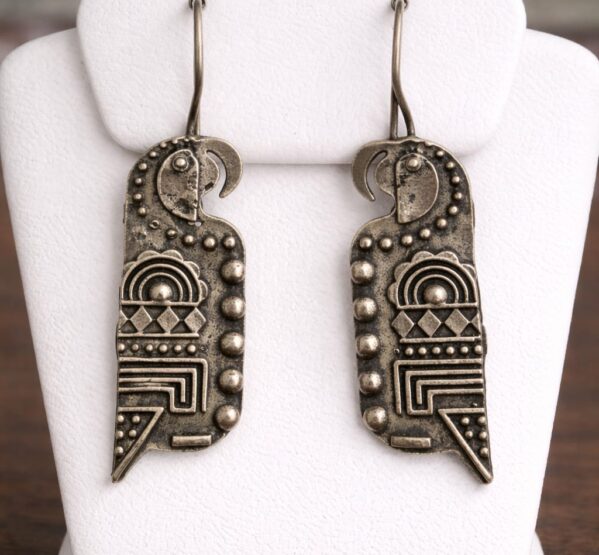 Tribal Geometric Dangle Earrings