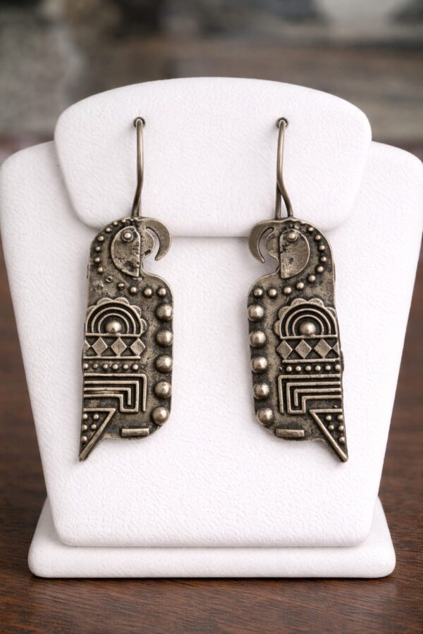 Tribal Geometric Dangle Earrings