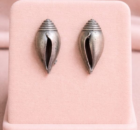 Tribal Shell Stud Earrings