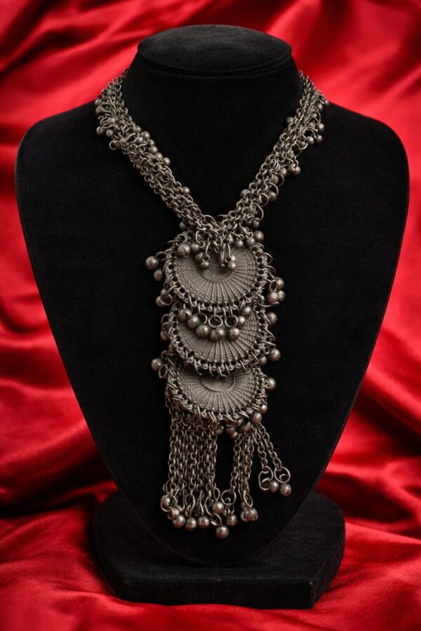 Vintage Tribal Layered Statement Necklace