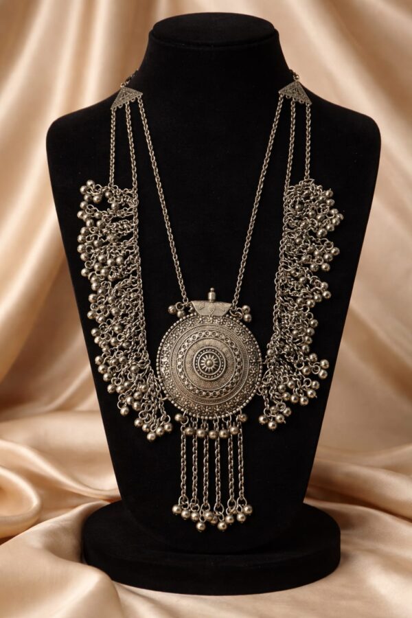 Tribal Chandrika Long Statement Necklace
