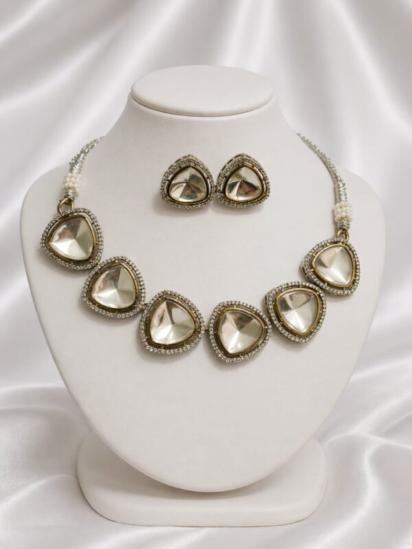 Polki Statement Necklace Set