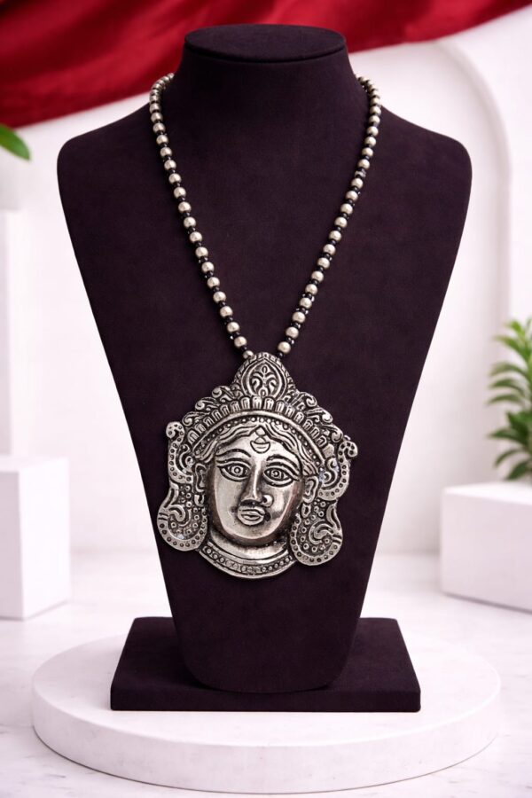 Devi Face Antique Long Necklace
