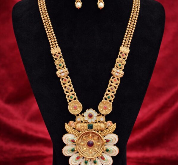 Padmika Royal Pendant Necklace Set